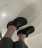 卡駱馳洞洞鞋貝雅男鞋女鞋輕便耐磨一腳蹬拖鞋休閑鞋|10126 黑色-001 40 (250mm) 曬單實拍圖
