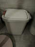 雅高 按壓+腳踩翻蓋15L垃圾桶衛(wèi)生間廚房防臭客廳臥室?guī)w 曬單實(shí)拍圖