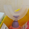 SOAO嬰兒U型兒童牙刷硅膠0-1-2-3-6-12-15歲寶寶小孩幼兒同款換牙期 曬單實拍圖