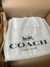 蔻馳（COACH）【禮物】【官方】奧萊女士女包經(jīng)典標(biāo)志CITY拉鏈托特包老花city30 沙黃色/粉筆白色（新版） 曬單實(shí)拍圖
