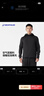迪卡儂（DECATHLON）外套男春秋保暖防風(fēng)加絨連帽衛衣跑步健身訓練開(kāi)衫夾克 深黑 XL 曬單實(shí)拍圖