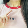 中國黃金18K淡水珍珠項鏈女滿(mǎn)天星吊墜紀念日禮物送女友老婆生日實(shí)用 18k滿(mǎn)天星珍珠項鏈 曬單實(shí)拍圖