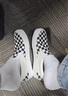 VANS范斯中性鞋Slip-On VR3低幫經(jīng)典帆布鞋休閑鞋 一腳蹬 棋盤格 36.5 曬單實拍圖
