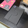 閃魔適用小米平板7spro保護殼12.5英寸小米pad7spro保護套全包360橫豎旋轉(zhuǎn)防摔硅膠套黑色 曬單實拍圖