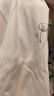 babylove寶寶內衣套裝春秋季莫代爾棉嬰兒衣服嬰幼兒家居服睡衣高腰兩件套 白杏米 90 曬單實(shí)拍圖
