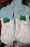 巴拉巴拉嬰兒羽絨服冬季連體衣男女童爬服萌200424120206 曬單實(shí)拍圖