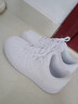 特步板鞋男女秋冬休閑鞋百搭低幫運動(dòng)鞋潮流滑板鞋舒適小白鞋 白色-女子 【新舊版隨機發(fā)貨】 37 曬單實(shí)拍圖