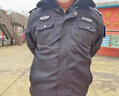 迪伽洛冬季保安服套裝加厚大衣冬裝執勤服物業(yè)棉襖棉衣冬款防寒外套 藏青棉衣+標貼 180/2XL 曬單實(shí)拍圖