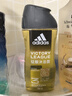 阿迪達斯男士運動(dòng)沐浴露三效合一持久留香洗澡潔面泳后除氯洗發(fā)沐浴露 【三合一】沐浴露征服250ml 曬單實(shí)拍圖