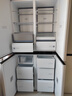 美的（Midea）首創(chuàng)45cm超薄嵌入餐邊柜家用客廳冰箱左餐右廚大容量底部散熱十字四開門國家補貼BCD-427WUSGPZM 曬單實拍圖