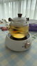 蘇泊爾（SUPOR）耐熱玻璃煮茶壺耐熱泡茶壺燒水壺 （提梁壺+電陶爐）教師節禮物 曬單實(shí)拍圖