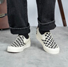 VANS范斯中性鞋Slip-On VR3低幫經(jīng)典帆布鞋休閑鞋 一腳蹬 棋盤格 37 曬單實拍圖