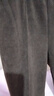 品彩（PinCai）休閑長褲女曠野美拉德純色簡約立體剪裁直筒休閑運動褲P143K2012 曬單實拍圖