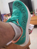 多威跑鞋跑吧三代專(zhuān)業(yè)馬拉松跑吧3跑步鞋男女全掌碳板競速運動(dòng)鞋 青藍 43 曬單實(shí)拍圖