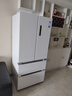 美的（Midea）508升法式多門(mén)四開(kāi)門(mén)一級(jí)能效雙系統(tǒng)雙循環(huán)除菌凈味國(guó)家補(bǔ)貼20%家用冰箱大容量BCD-508WTPZM(E)白 曬單實(shí)拍圖