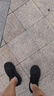 安踏旅步2丨PG7運動(dòng)鞋男子緩震跑步鞋子男軟底舒適通勤回彈112525546 【旅步2S】基礎黑-1 42.5 （男9） 曬單實(shí)拍圖