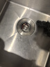潛水艇（Submarine）CQ-10廚房水槽菜盆下水彈跳器按壓排水過(guò)濾不銹鋼提籃防堵 曬單實(shí)拍圖