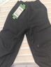 左西男童加絨褲子秋冬2025新款兒童軟殼工裝褲保暖長(cháng)褲潮 黑色 140 曬單實(shí)拍圖