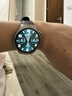 HUAWEI WATCH 5 46mm高端款航天級鈦合金表殼木星棕素皮復合表帶首創(chuàng  )X-TAP智感窗鴻蒙AI腕上小藝eSIM通信 曬單實(shí)拍圖