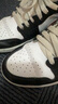 Jordan男子休閑鞋喬丹AJ1 JORDAN 1運動(dòng)鞋 553558-165黑粉/黑白42.5 曬單實(shí)拍圖