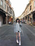 MMOPTOP美式扎染長袖襯衫秋季男痞帥ins寬松休閑襯衣外套MCS24淺藍(lán)L 曬單實拍圖