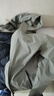 KOLON SPORT/可隆羽絨三合一夾克 男子防水防風(fēng)透濕戶(hù)外沖鋒衣2級 LHJK5WNT13-OG 橄欖綠 L 175/96A 曬單實(shí)拍圖
