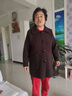 恒源祥中老年媽媽胖mm秋冬雙面羊絨大衣中長(cháng)款寬松毛呢外套中老年媽媽裝 咖色 厚款 3XL(建議體重140-160斤) 曬單實(shí)拍圖