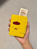 無印良品（MUJI）聚氨酯封面月周記筆記本/2025年12月開始 本子 日記本 記事本 便攜 日程本 黃色 A7 74mm*105mm 88張 曬單實拍圖