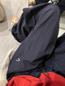 浪莎藏青色工裝褲女秋季2025新款寬松高腰直筒顯瘦休閑美式速干闊腿褲 曬單實(shí)拍圖