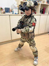 特種兵cos服純棉新款兒童迷彩服套裝男女童戶外特種兵戰(zhàn)術(shù)軍訓(xùn)服 MC-CP頭盔十二件套 純棉 110cm 曬單實(shí)拍圖