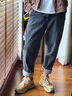 貴之步男鞋潮流時(shí)尚百搭鞋子厚底運動(dòng)男士休閑鞋 G005 黃色 41  曬單實(shí)拍圖