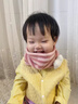 桑咻兒童新款卡通圍巾男女童保暖護頸脖套秋冬季寶寶冬天防風(fēng)條紋圍脖 粉色小兔圍脖 曬單實(shí)拍圖