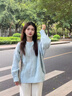 蝶嬌諾衛衣女裝2025新款韓版秋季穿搭女套裝小個(gè)子奶系秋冬休閑衣服褲子 毛衣+褲子 套裝 M 曬單實(shí)拍圖