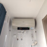 美的（Midea）電熱水器60升80升3300W一級能效出水斷電速熱家用變頻節能省電終身鎂棒免換免清洗防電墻手機控制 60L 3300W 省電快洗 7倍水量·J7pro 曬單實(shí)拍圖