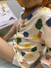 棉奇熊兒童睡衣2025春款女童秋衣棉質(zhì)內衣套裝男童秋衣秋褲寶寶家居服 男童涂鴉水果【170克棉 輕暖抗菌】 140 CM 曬單實(shí)拍圖