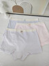 貓人女童內褲兒童純棉舒適a類(lèi)平角四角短褲寶寶小女孩中大童不夾屁屁  粉色+紫色+奶黃+藍色 共 4條 130 CM建議體重40斤-50斤 曬單實(shí)拍圖