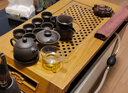 琦軒源哥窯功夫茶具整套家用辦公室喝茶壺茶杯套裝帶茶盤(pán)陶瓷泡茶器全套 曬單實(shí)拍圖