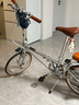 大行（DAHON）D10折疊自行車(chē)20英寸10速成人復古休閑運動(dòng)自行車(chē)HAC003 電鍍銀 曬單實(shí)拍圖