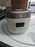 美的電飯煲1-2-3人 家用0涂層316L不銹鋼內膽電飯鍋小型 迷你智能多功能定時(shí)煮小米粥鍋微壓 母嬰級【上蓋可拆洗】白 2L 曬單實(shí)拍圖