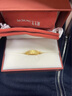 周生生黃金戒指 足金對戒戒指男女款91307R 計價(jià) 17圈7.4克 曬單實(shí)拍圖