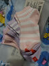 京東京造【不勒腳脖】秋冬純棉兒童襪子抑菌透氣女童地板襪短筒襪18-20CM 曬單實(shí)拍圖