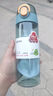 希樂(lè )（cille）水杯便攜男女學(xué)生上學(xué)專(zhuān)用大容量?jì)和募具\動(dòng)塑料杯子 白色 600ml 曬單實(shí)拍圖