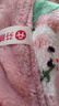 芬騰兒童睡衣女厚法蘭絨翻領(lǐng)保暖可愛(ài)白兔女童睡衣家居服Q9983740953 曬單實(shí)拍圖