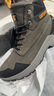 卡特（CAT）新品男士戶(hù)外休閑百搭防潑水牛皮高幫休閑鞋工裝靴 灰色+黑色 42 曬單實(shí)拍圖