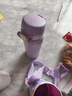 象印日本象印保溫杯女生高顏值兒童學(xué)生卡通戶(hù)外水壺大象印象UA480ml SM-UA48-VZ夢(mèng)幻紫 480ml 曬單實(shí)拍圖