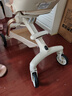 semmook遛娃神器嬰兒推車0-6歲用折疊可坐可躺帶減震雙向高景觀溜娃車 香檳金皮蓬【雙餐盤】 曬單實(shí)拍圖