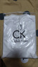 CKJ CALVIN KLEIN JEANS春秋新款CK長(cháng)袖T恤袖子字母圓領(lǐng)寬松男女同款情侶長(cháng)袖T恤打底衫 白色（三標齊全） 3XL 曬單實(shí)拍圖