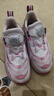 李寧童鞋兒童休閑鞋男女大童秋冬大極光-旋轉扣版減震運動(dòng)鞋YKCV202 【常規款】標準白/果醬紫-14 35 曬單實(shí)拍圖