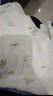 繽麗貓新生兒無骨純棉四季簡約套裝嬰兒衣服分體二件套裝男女寶寶童裝 肩扣套裝-月亮羊 73 曬單實(shí)拍圖