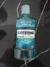 李施德林(Listerine)精油漱口水冰藍勁爽清新口氣深層清潔500mL*3減少細菌 曬單實(shí)拍圖